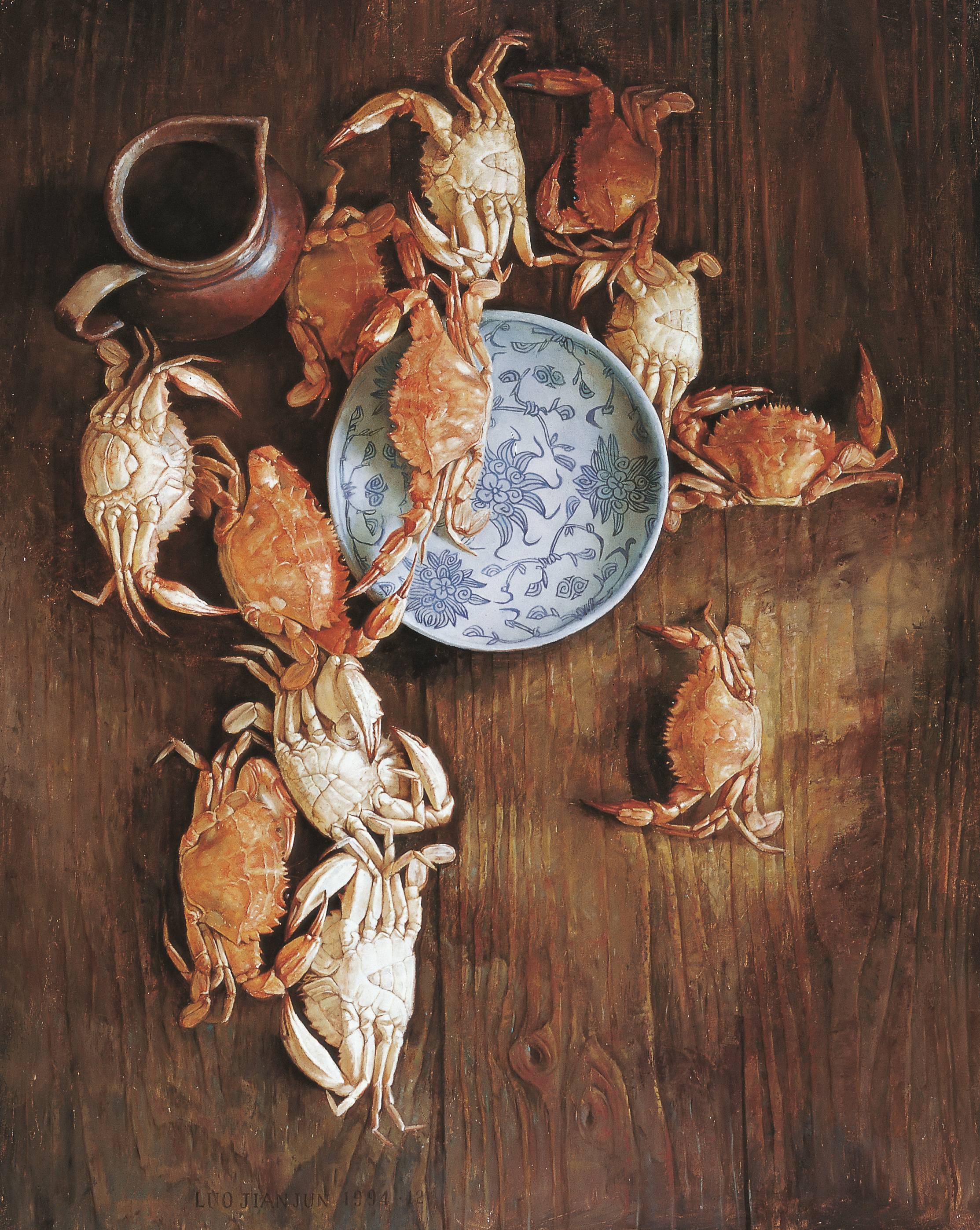 骆建钧油画作品