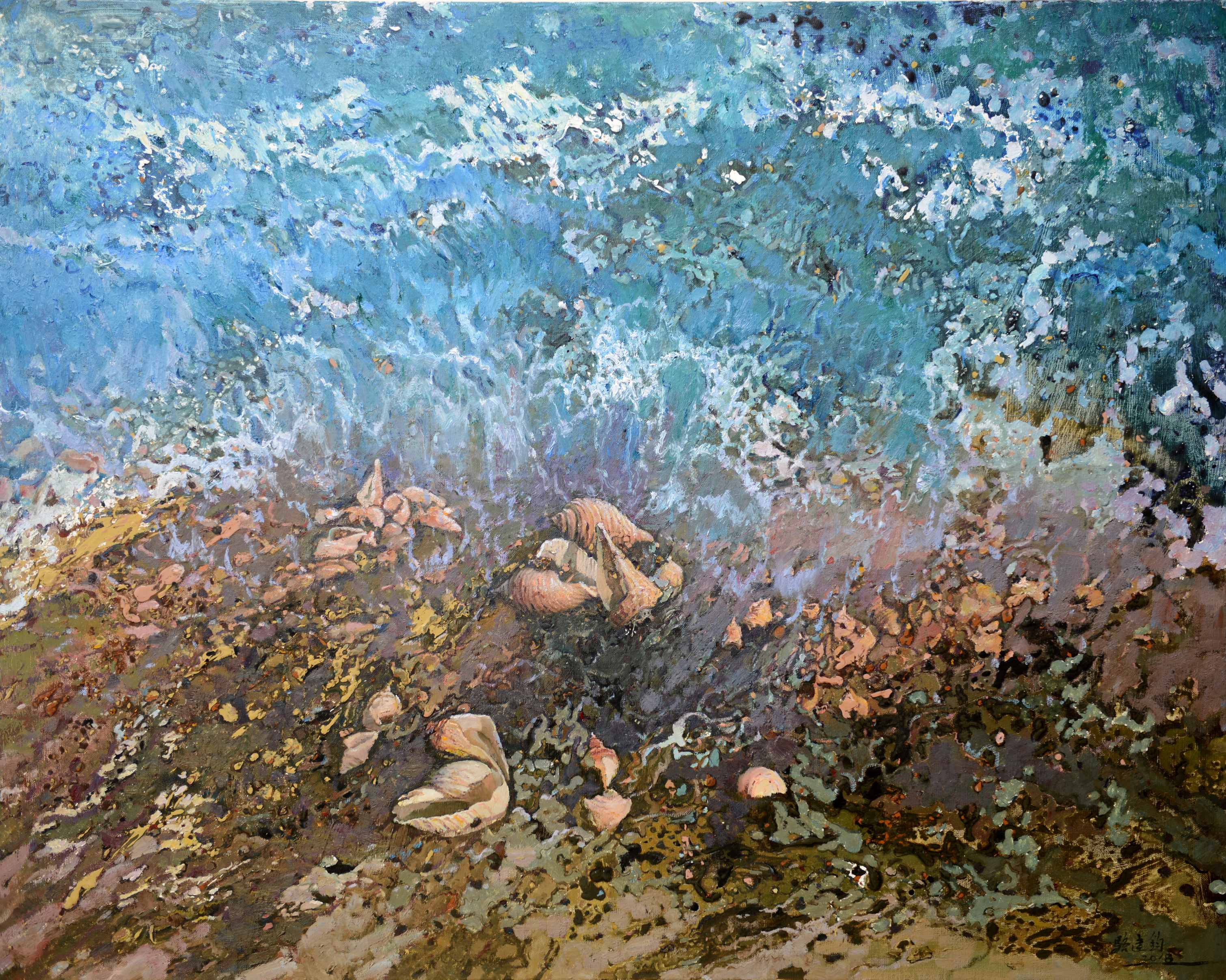 宁波油画家水彩画家-骆建钧绘画艺术工作室